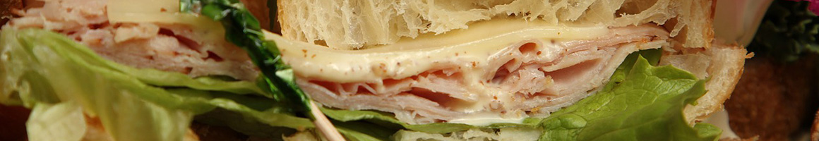 Eating Sandwich at Don Walker's Sandwich Center restaurant in Aurora, IL.